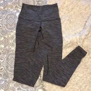 LULULEMON GREY HIGH WAISTED LEGGINGS